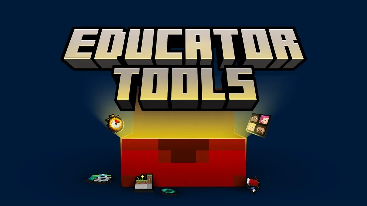 Educator Tools key art: a red toolbox spilling tools under the title